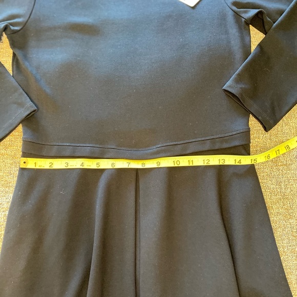 Reiss Hawn Fit and Flare Black Dress | 10 - Picture 10 of 12